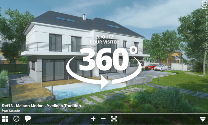 Visite virtuelle 360 modele 3D